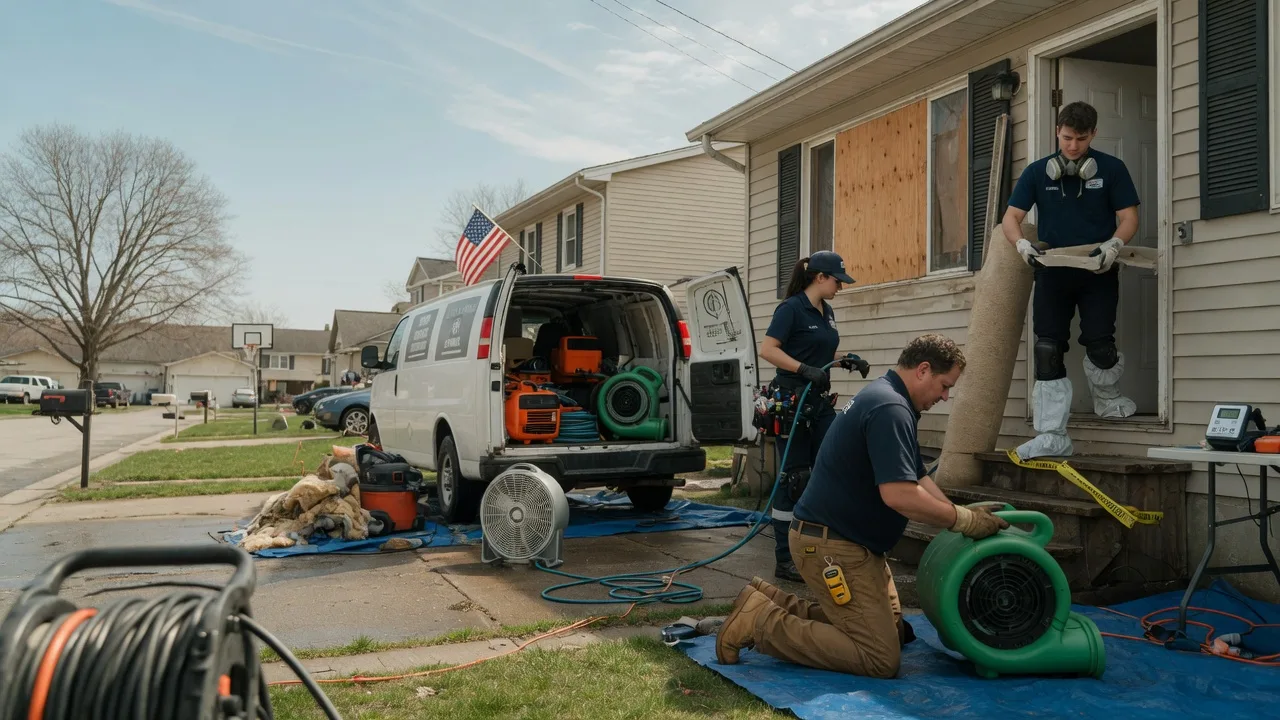 Water Damage Restoration in Homer Glen, IL near me